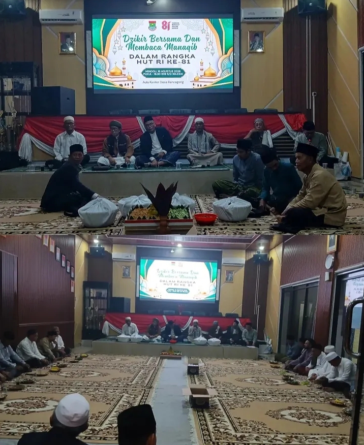 Bersama Masyarakat Dan Aparatur Pemerintahan Desa Rancagong Bersatu Menyambut HUT RI ke-81, Semangat Kemerdekaan Mengalir di Tengah Kehidupan Pedesaan Dengan Hikmat